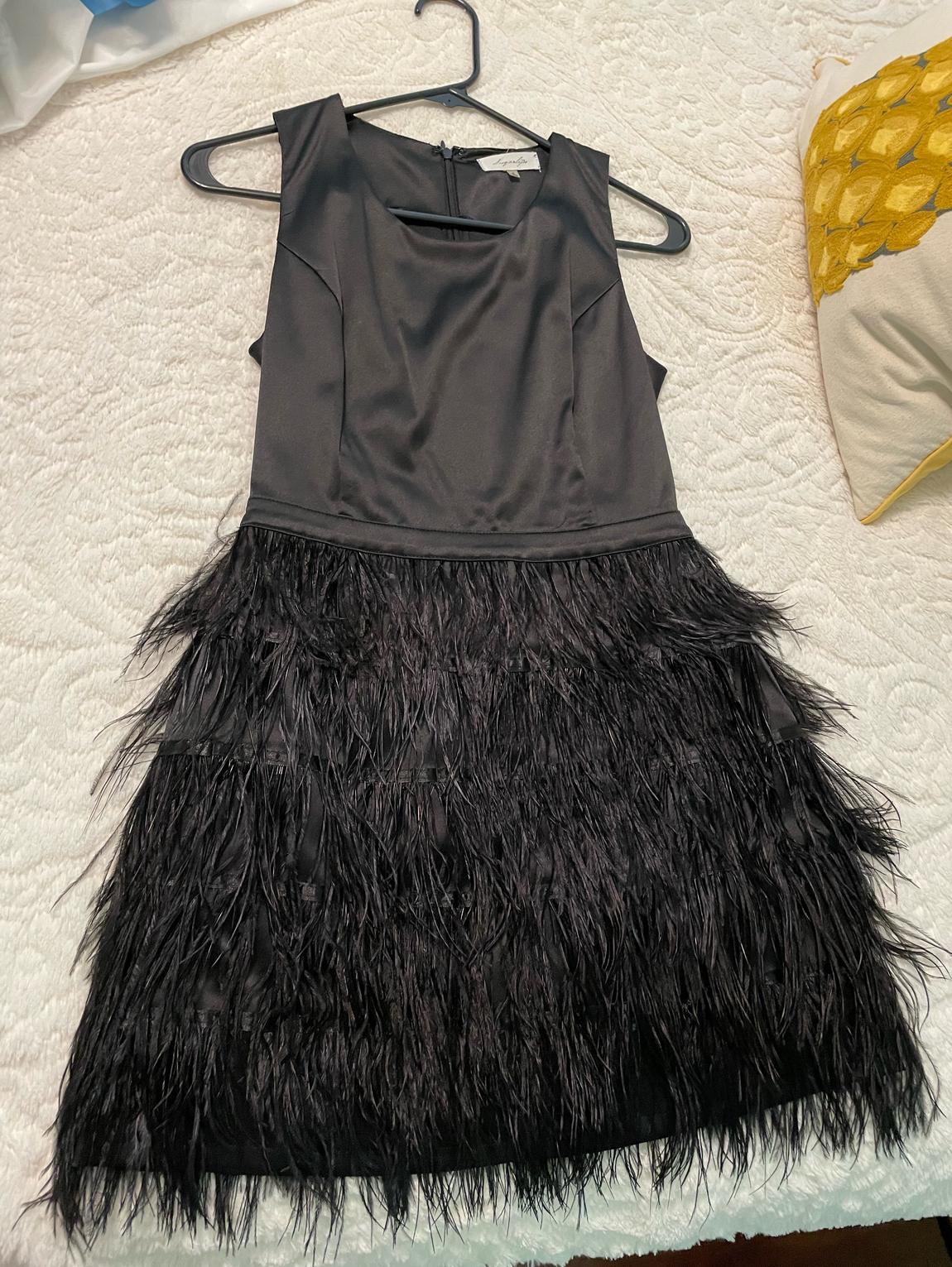 Size 2 Pageant Black Cocktail Dress on Queenly
