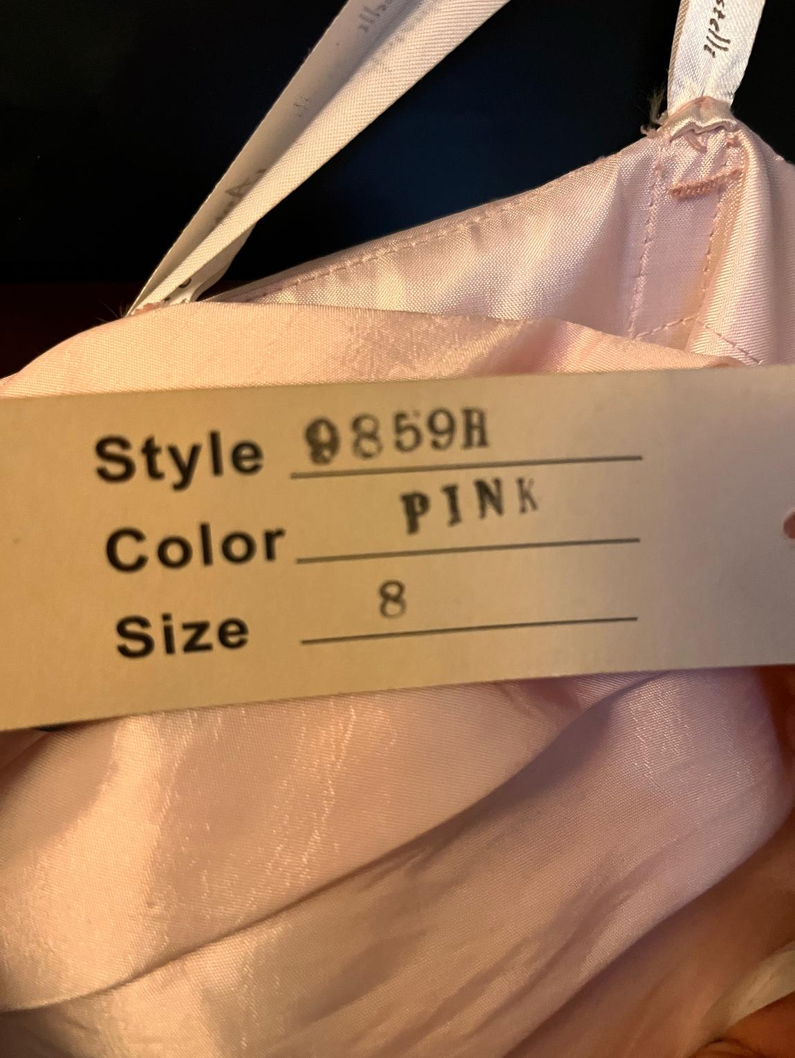 Promgirl Size 8 Prom Pink A-line Dress on Queenly