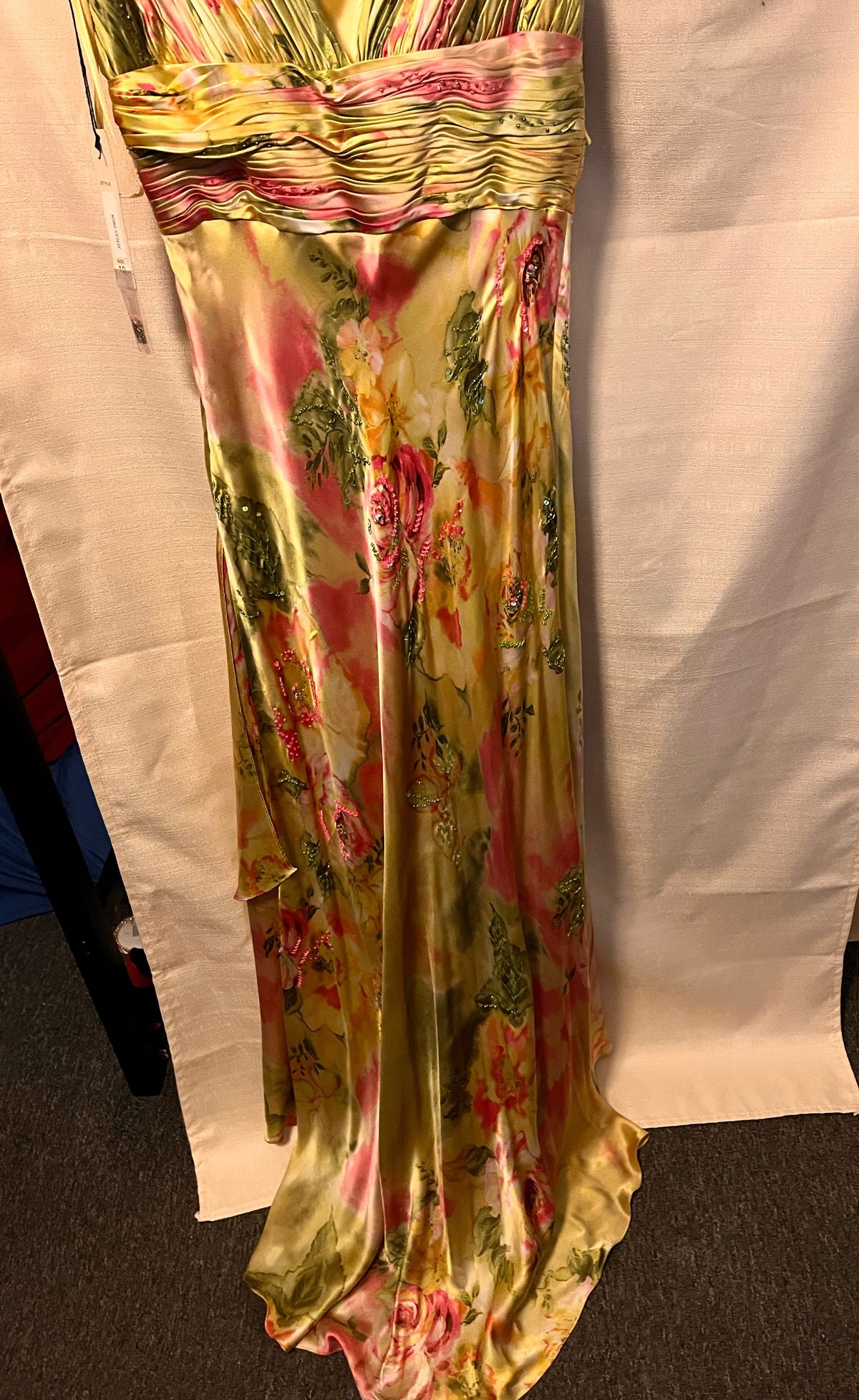 Promgirl Size 10 Prom Multicolor Floor Length Maxi on Queenly