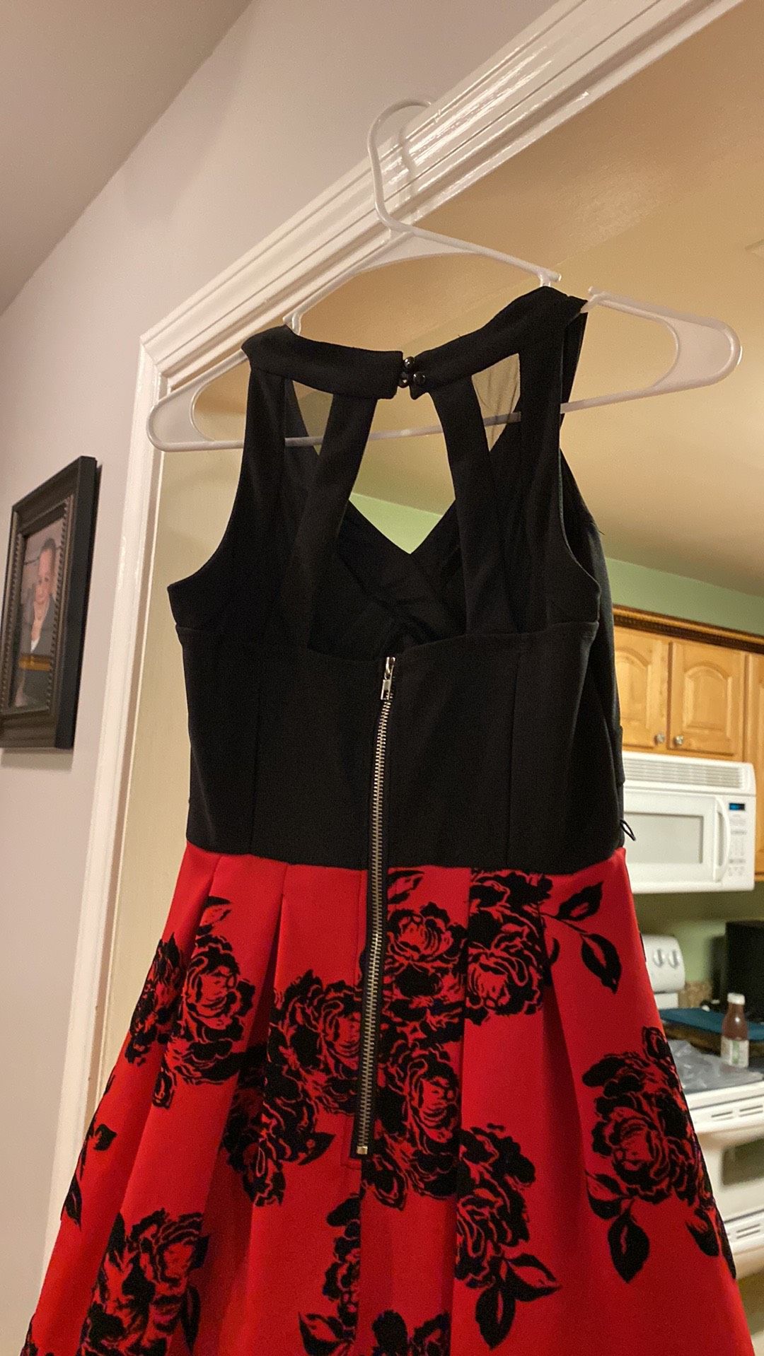 Girls Size 3 Red Cocktail Dress on Queenly