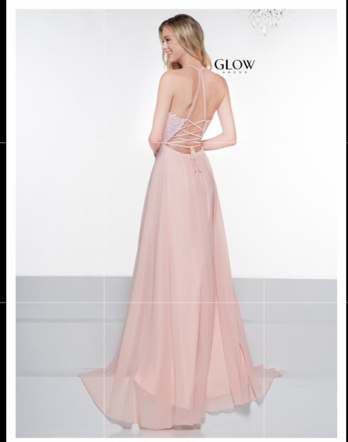 Size 4 Pink Side Slit Dress on Queenly