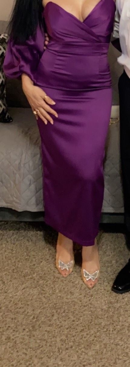 Size 2 Purple Cocktail Dress on Queenly