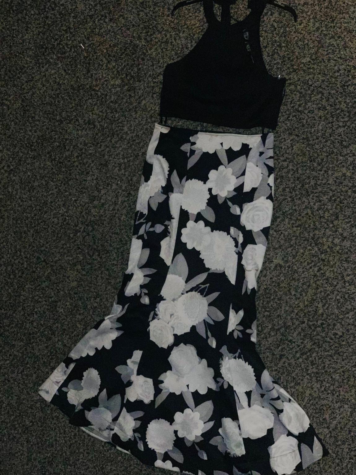Size 14 Black Mermaid Dress on Queenly