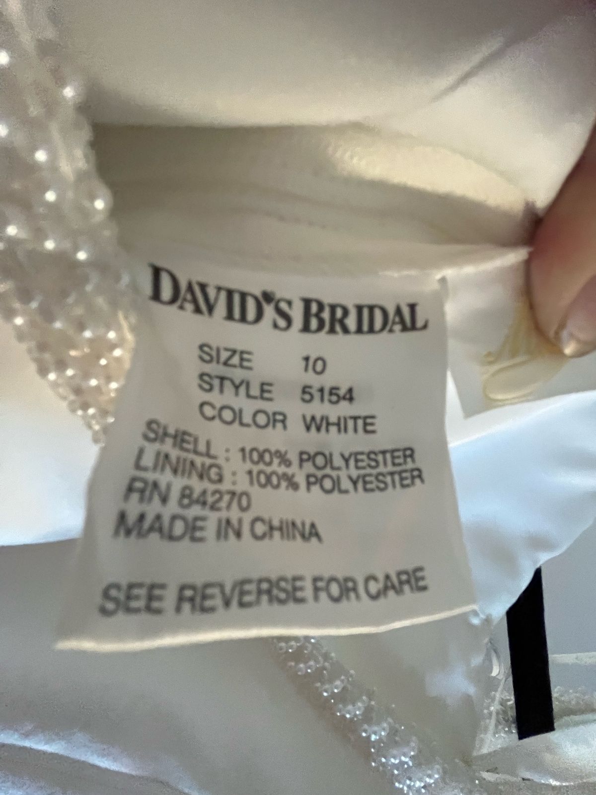 Michael Angelo Wedding Dress Size 10 Wedding White Dress With Train on Queenly