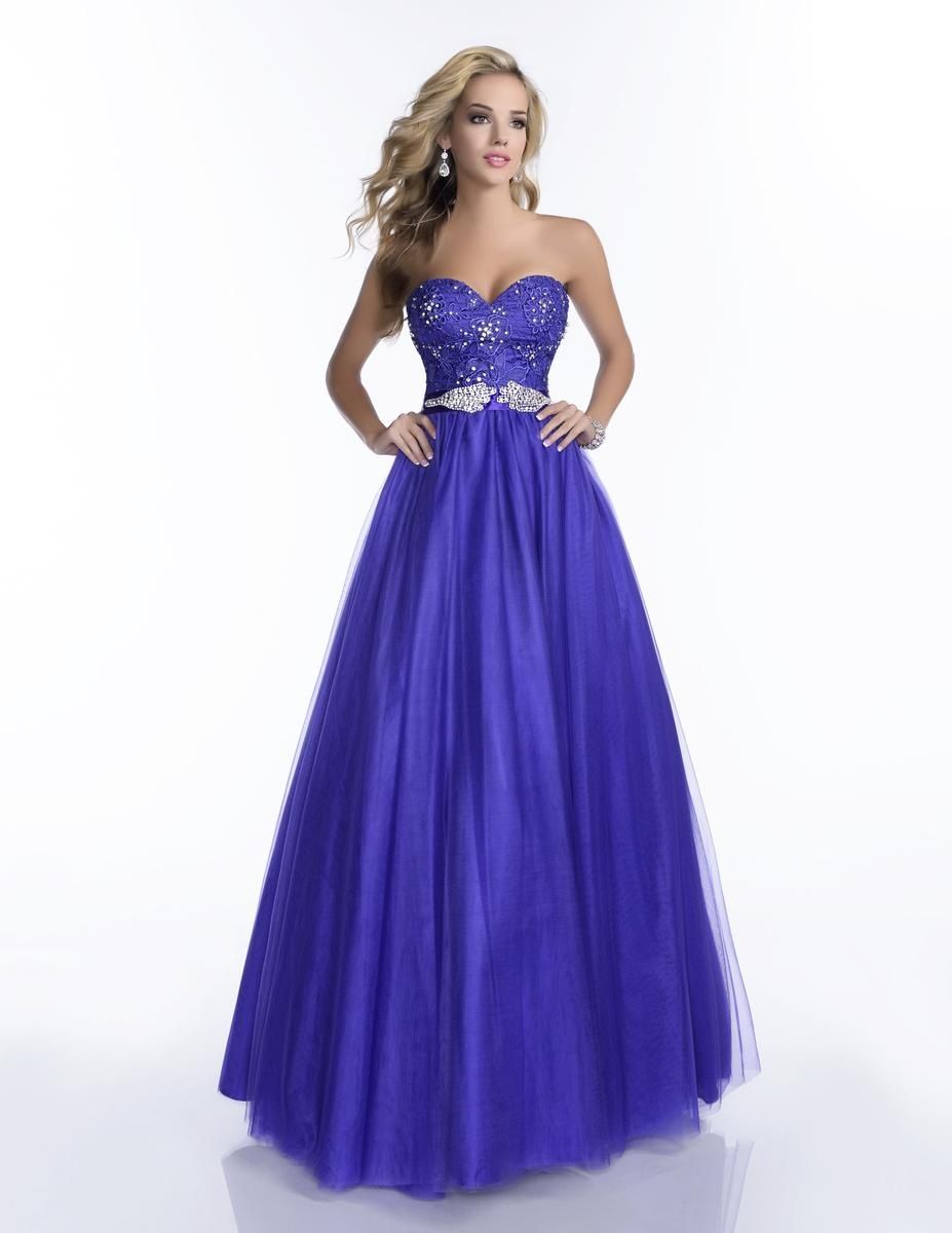 Style 16039 Envious Couture Size 12 Purple A-line Dress on Queenly