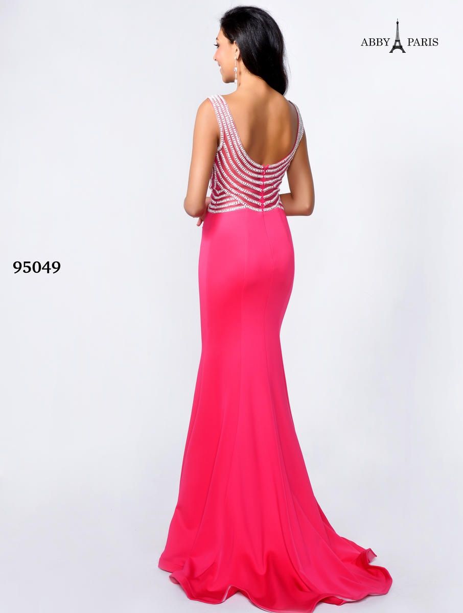 Style 95049 Lucci Lu Size 2 Prom Sequined Hot Pink Mermaid Dress on Queenly