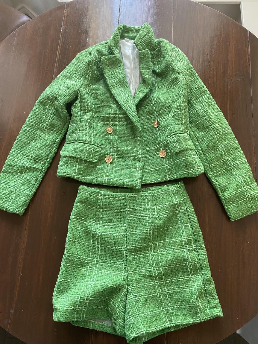 Size 2 Green Romper/jumpsuit Dress on Queenly