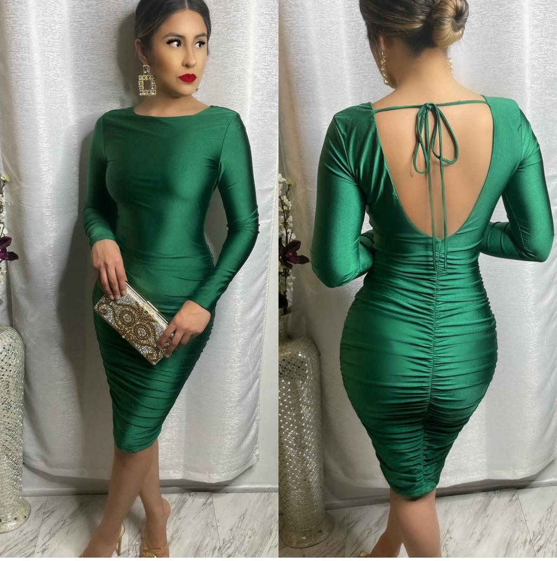 Hot LA Fashion Size 10 Green Cocktail Dress on Queenly