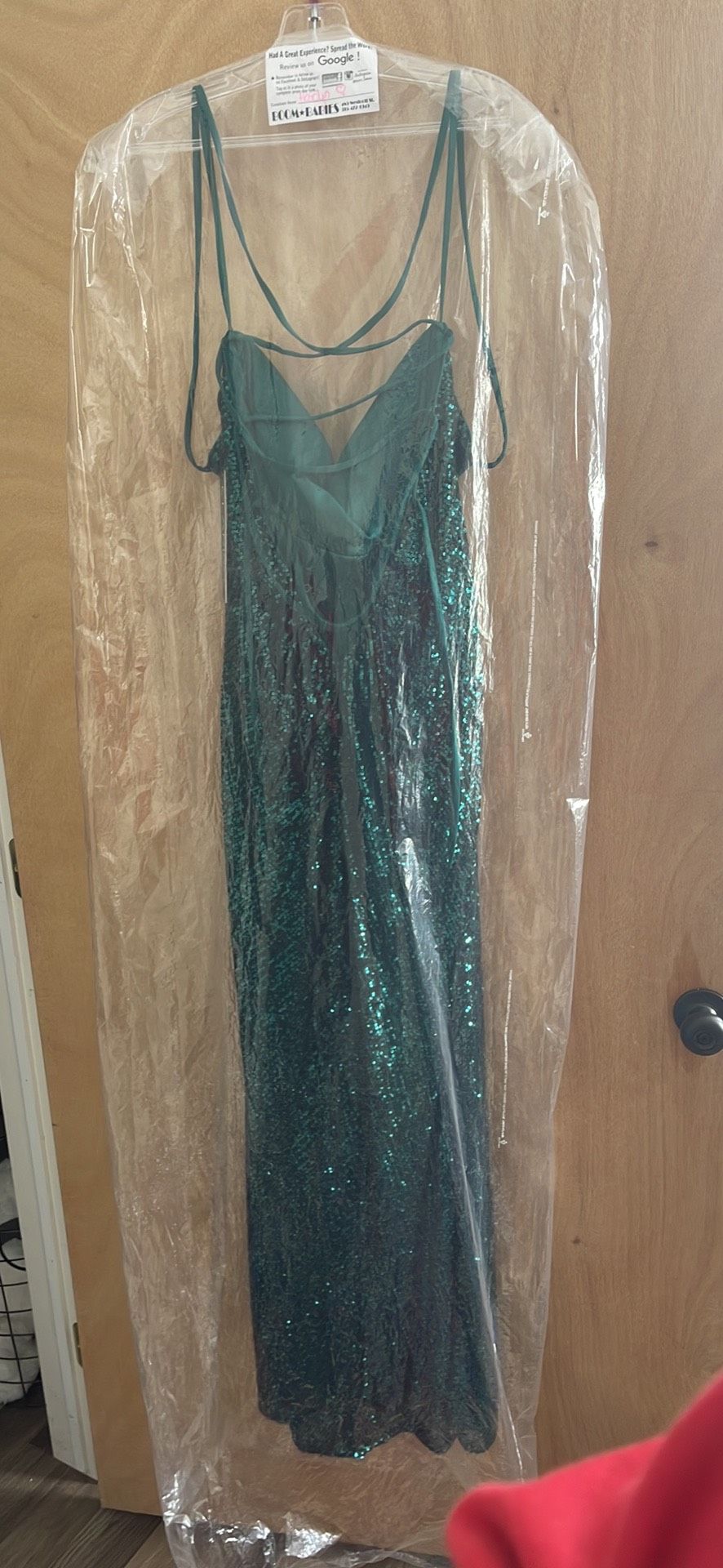 Clarisse Size 10 Green Cocktail Dress on Queenly