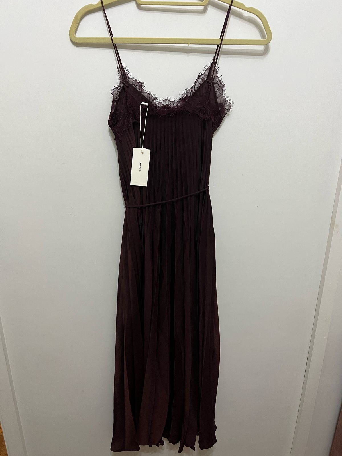 Vince Purple Size 2 Spaghetti Strap Graduation A-line Dress on Queenly