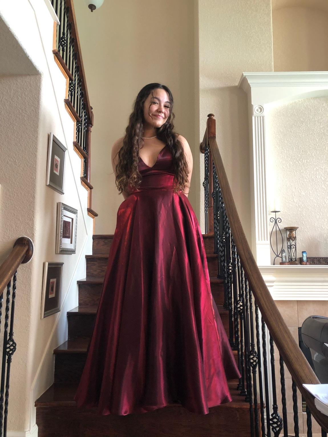 Sherri Hill Plus Size 16 Red Ball Gown on Queenly