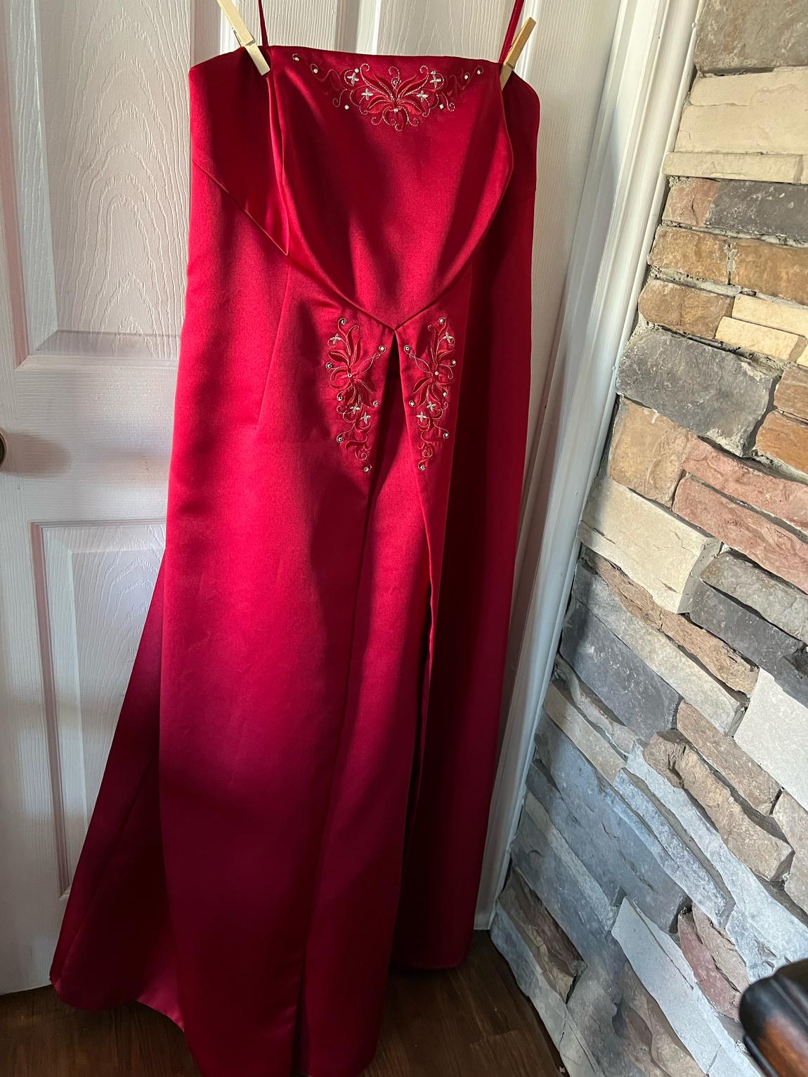 Michelangelo Plus Size 18 Red Cocktail Dress on Queenly
