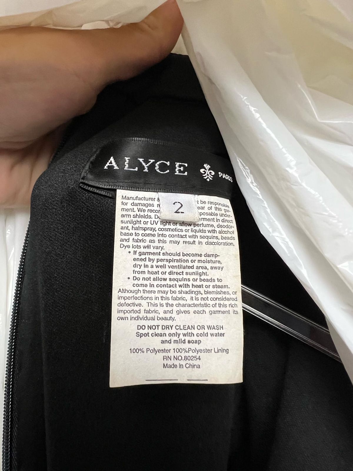 Alyce Paris Size 2 Black Formal Jumpsuit on Queenly