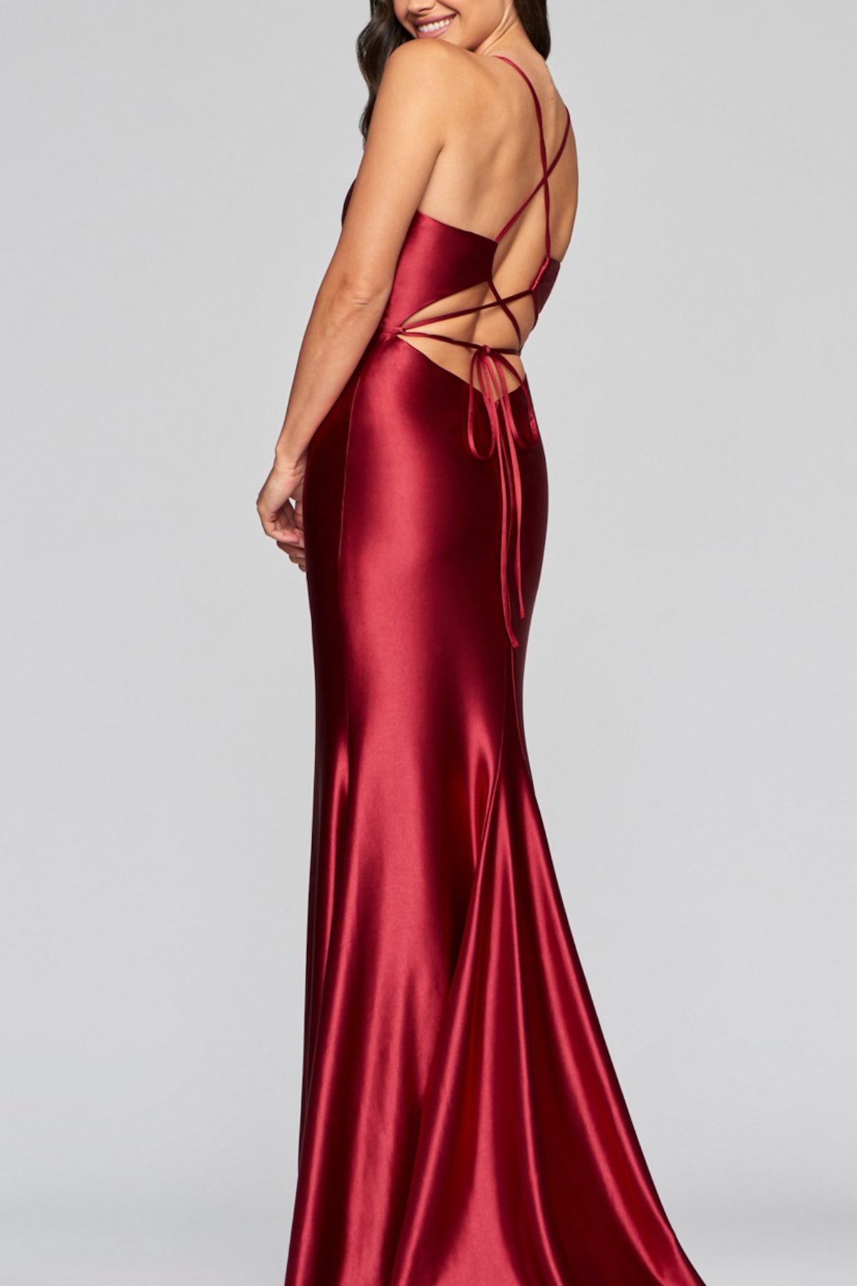 Style S10409 Faviana Size 0 Bridesmaid Red Floor Length Maxi on Queenly