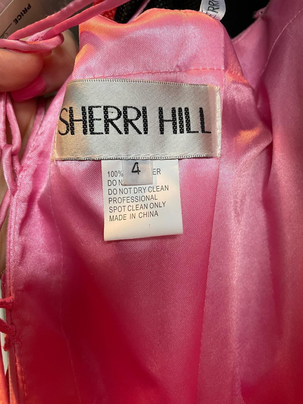 Sherri Hill Size 4 Pink Ball Gown on Queenly