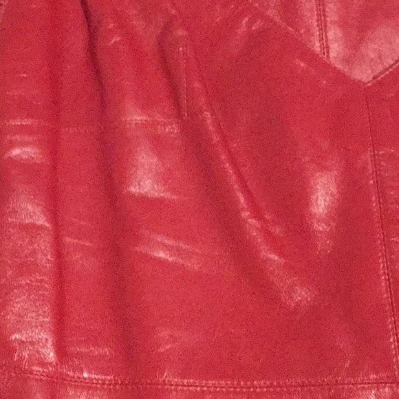Valentino Size 4 Satin Red Cocktail Dress on Queenly