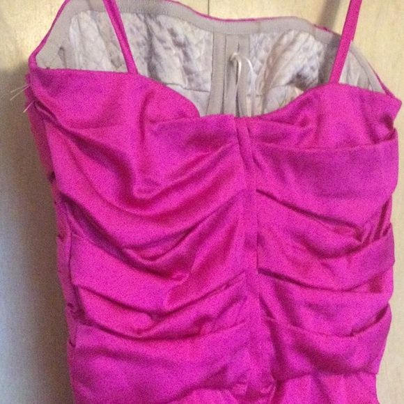 Dolce & Gabbana Size 4 Satin Pink Cocktail Dress on Queenly