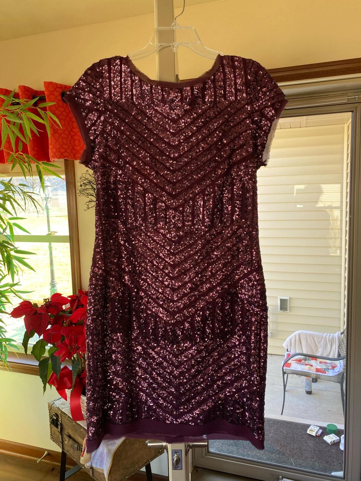 Vince Camuto Size 12 Purple Cocktail Dress on Queenly