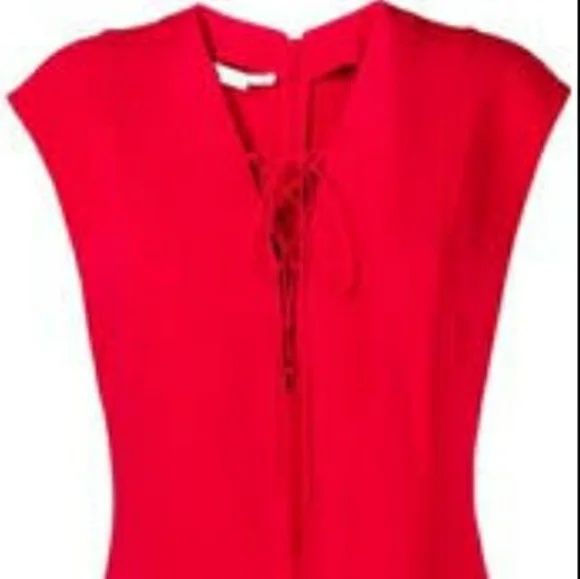 Stella McCartney Size 8 Red A-line Dress on Queenly