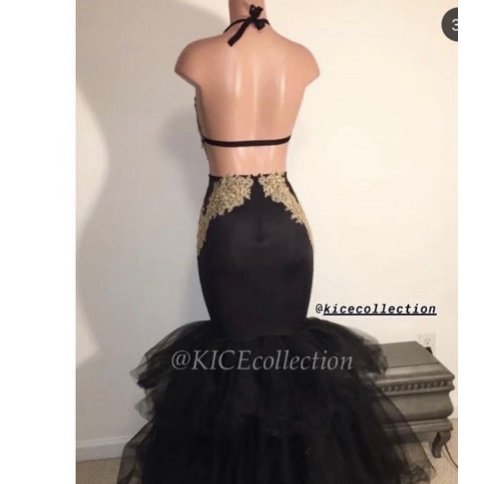 Kice collection Size 0 Black Mermaid Dress on Queenly