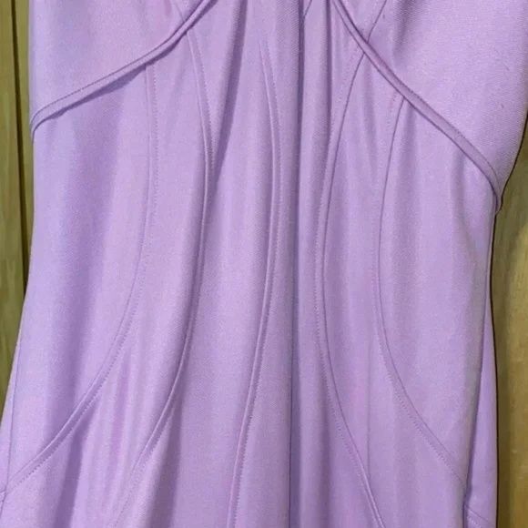 ZAC Zac Posen Size 10 Purple Mermaid Dress on Queenly