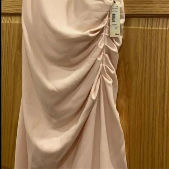 Badgley Mischka Size 12 Pink Cocktail Dress on Queenly