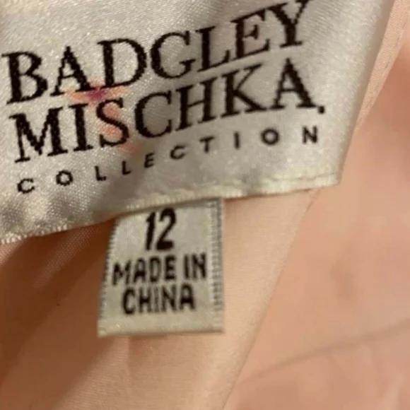 Badgley Mischka Size 12 Pink Cocktail Dress on Queenly