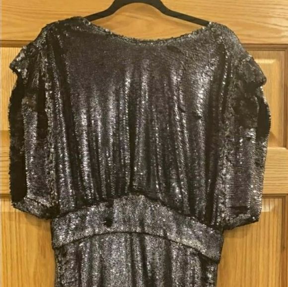 IRO Size 10 Black Cocktail Dress on Queenly