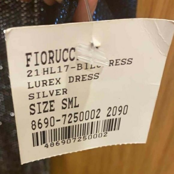 Fiorucci Size 8 Long Sleeve Multicolor Cocktail Dress on Queenly