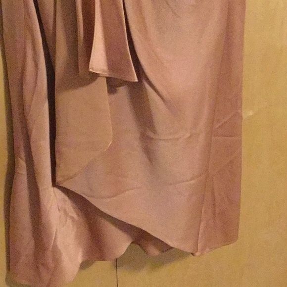 A.L.C. Size 12 Strapless Nude Cocktail Dress on Queenly
