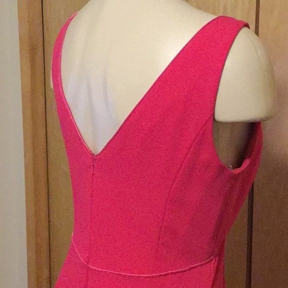 Marchesa Size 4 Velvet Pink Mermaid Dress on Queenly