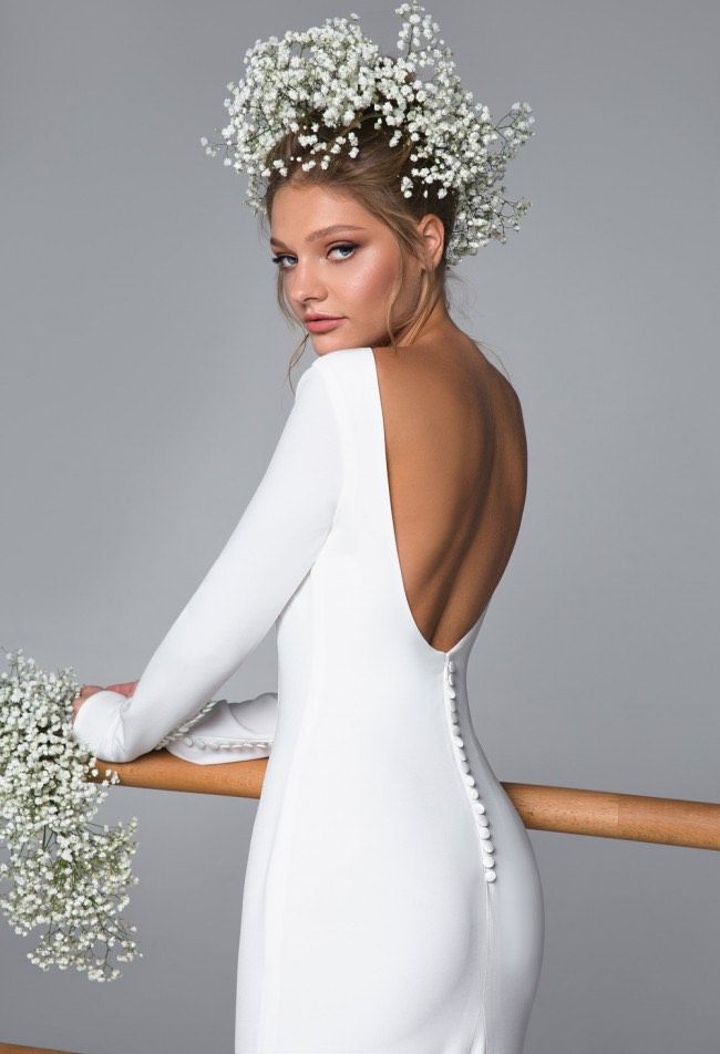 Eva Lendel Caprice Size 2 White Mermaid Dress on Queenly