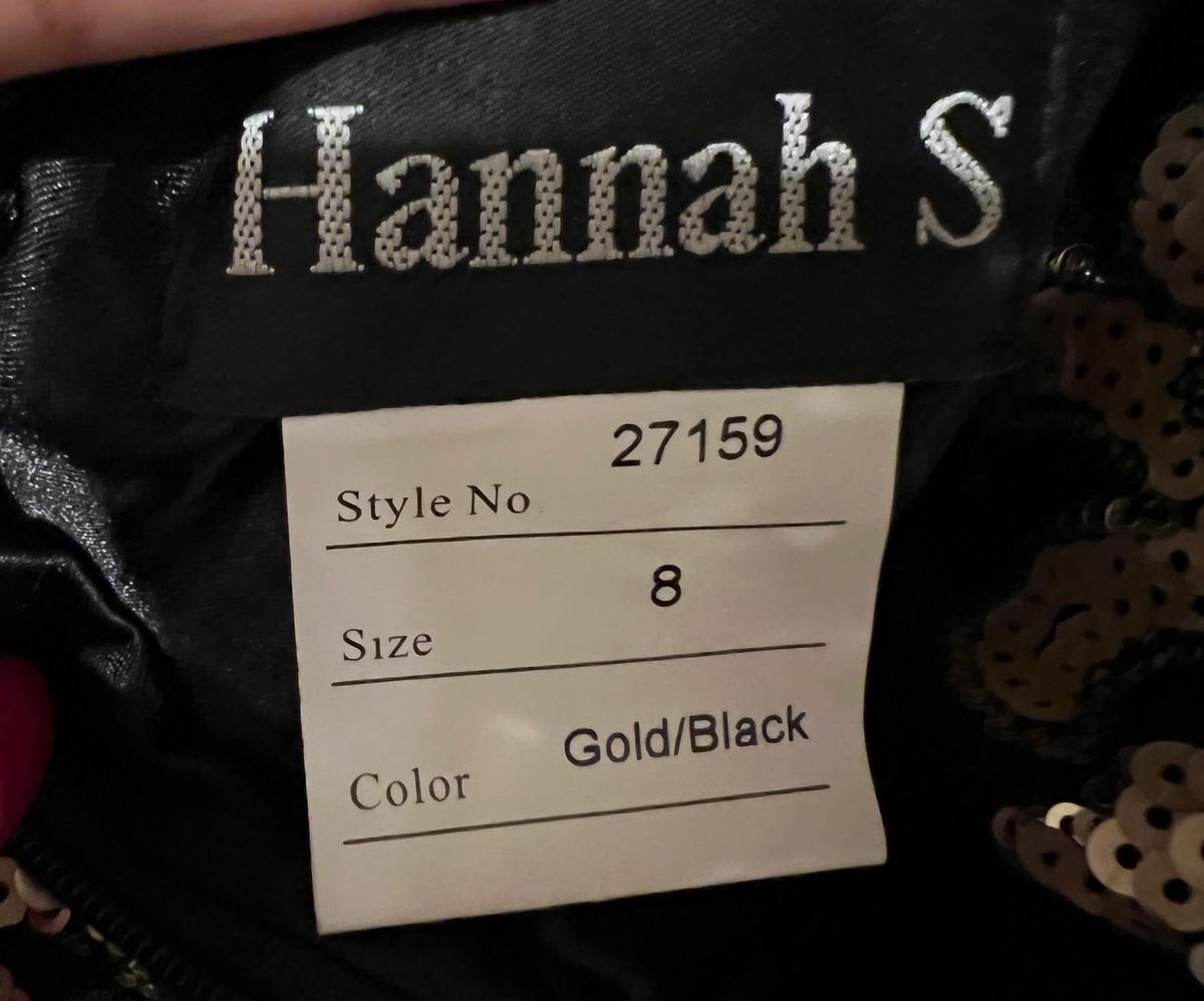 Hannah S Size 8 Gold Cocktail Dress on Queenly