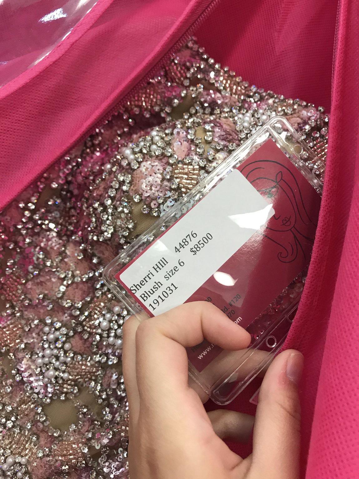 Sherri Hill Size 6 Pink Mermaid Dress on Queenly
