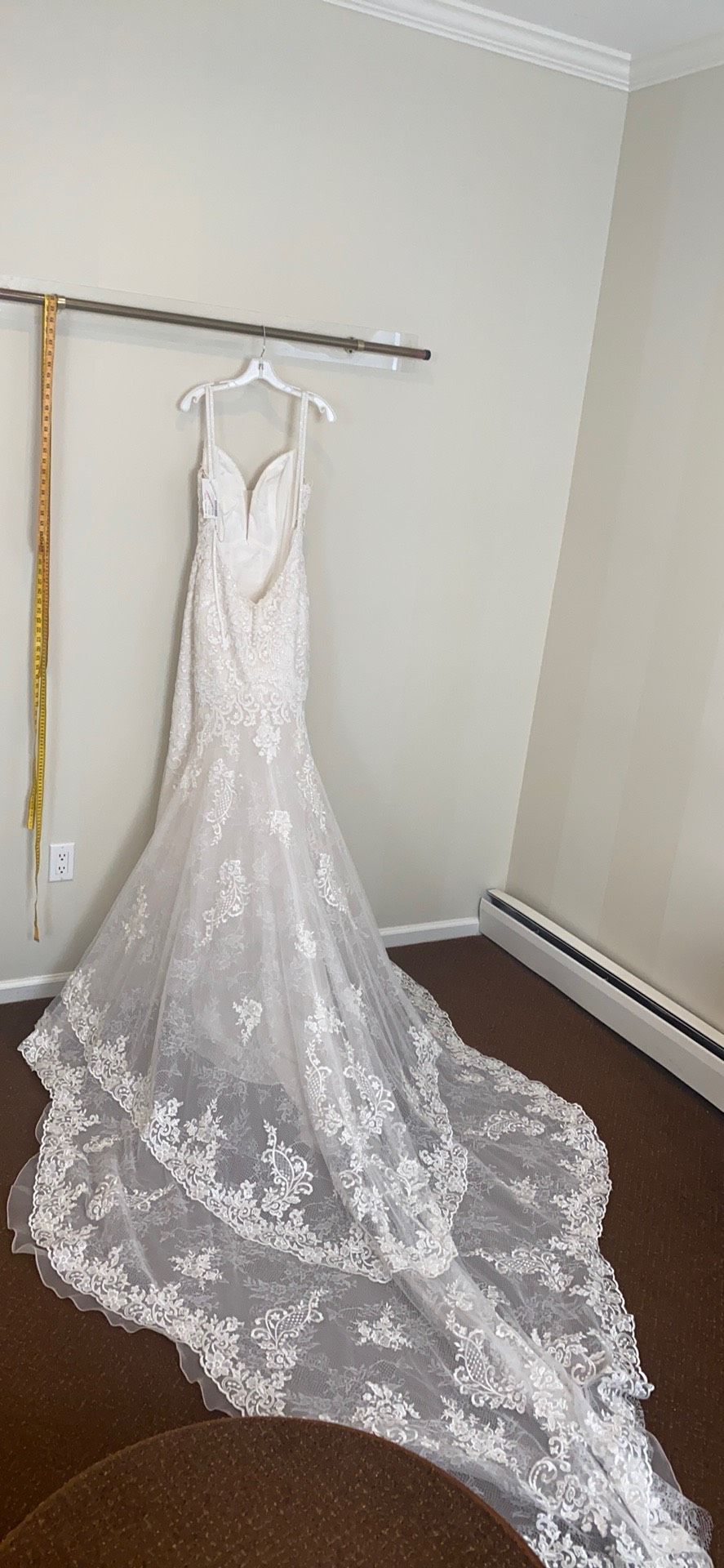Sottero and Midgley Size 12 Nude Floor Length Maxi on Queenly