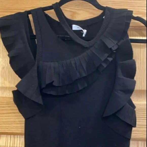 A.L.C. Size 8 Black Cocktail Dress on Queenly