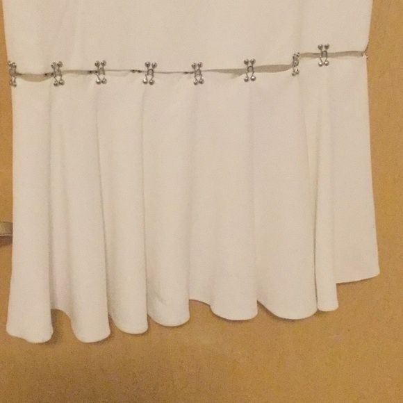 Jonathan Simkhai Size 6 White Cocktail Dress on Queenly