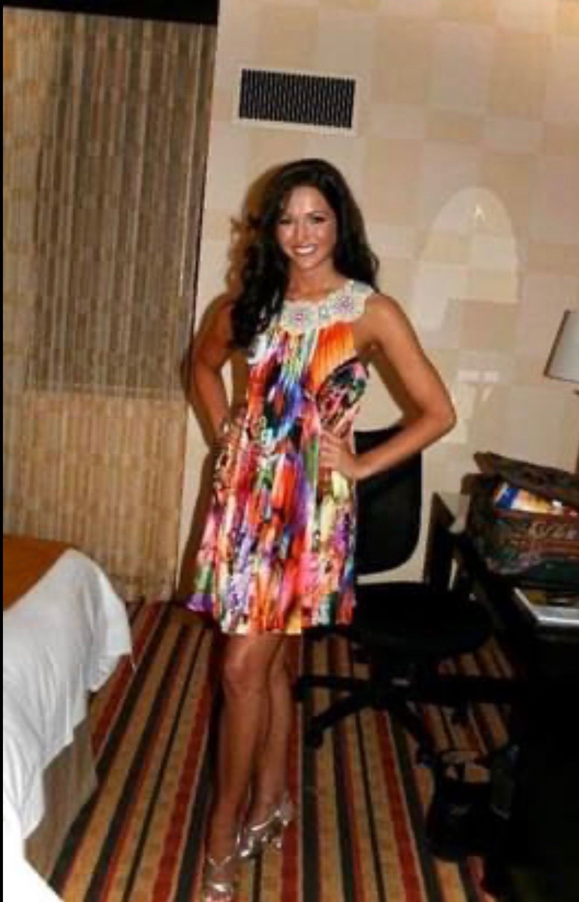 Sherri Hill/Alisha Hill Size 2 Multicolor Cocktail Dress on Queenly