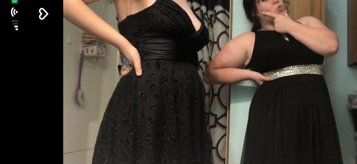 Size 12 Homecoming Black Cocktail Dress on Queenly