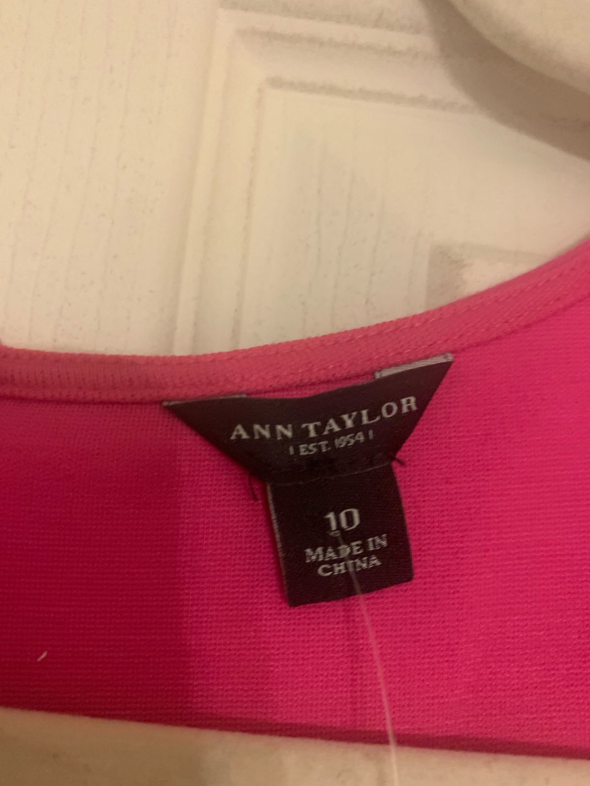 Ann Taylor dress Size 10 Homecoming Hot Pink A-line Dress on Queenly