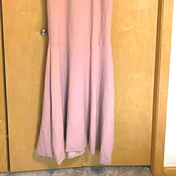 Dress the Population Size 14 Pink Mermaid Dress on Queenly