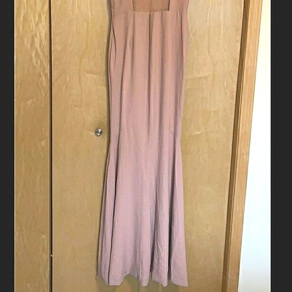 Dress the Population Size 14 Pink Mermaid Dress on Queenly