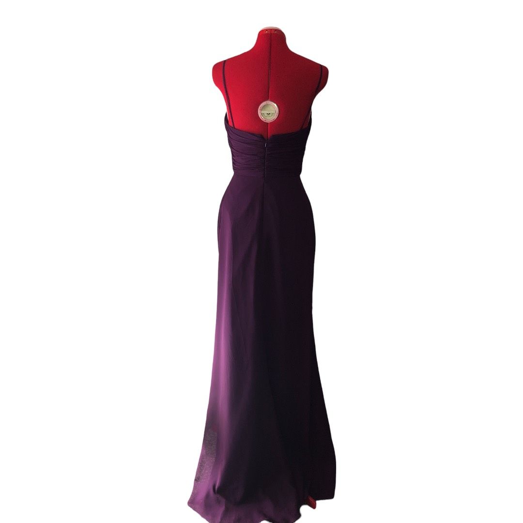 Jim Hjelm Occasions Size 4 Wedding Guest Purple Floor Length Maxi on Queenly
