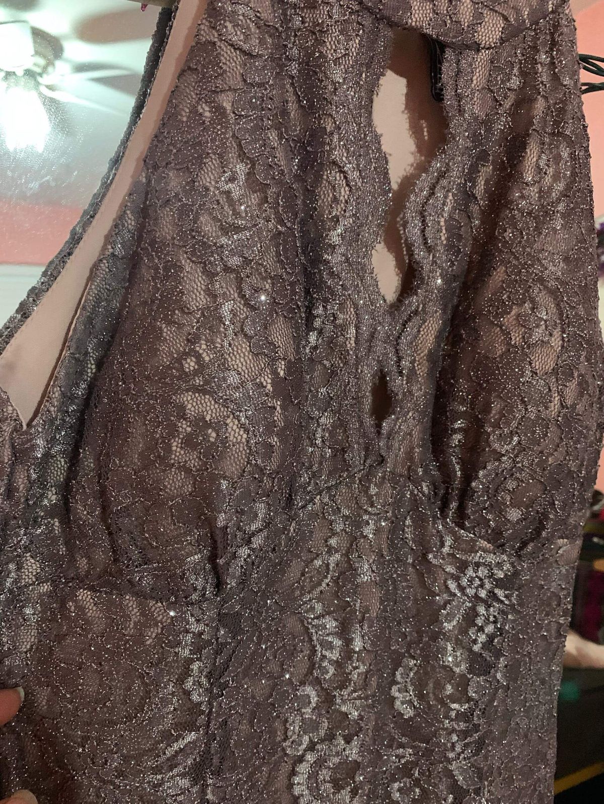 Size 8 Nude Mermaid Dress on Queenly