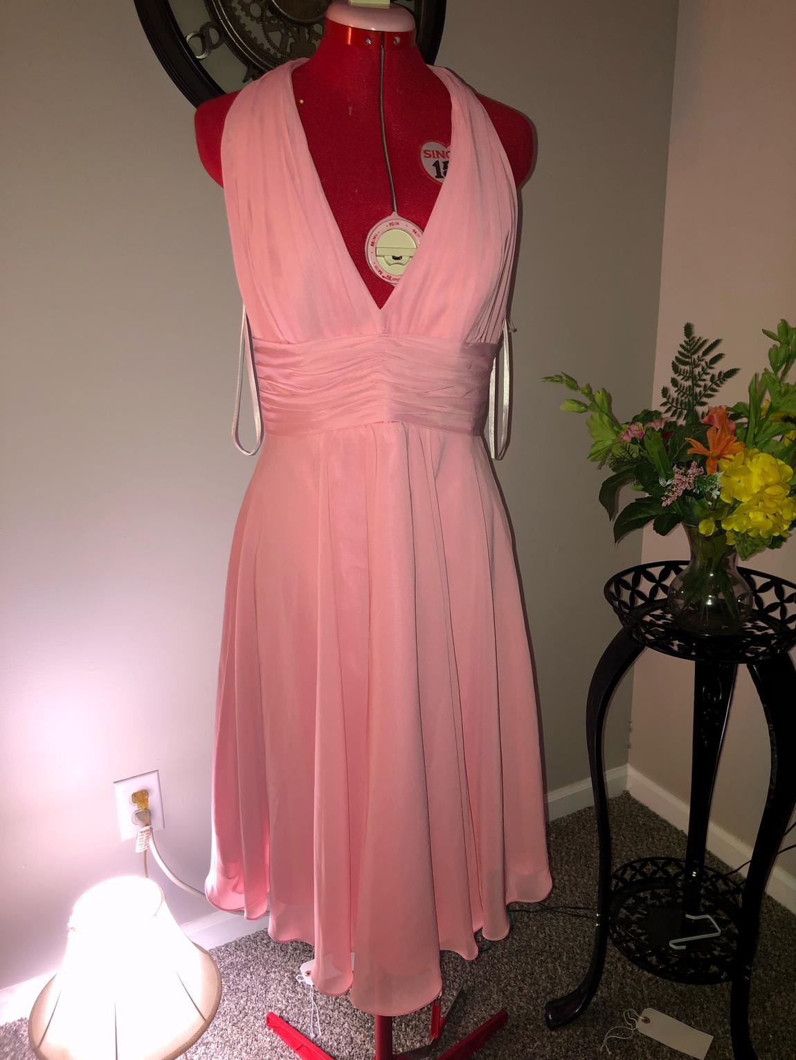 Allure Bridal Size 14 Pink Cocktail Dress on Queenly
