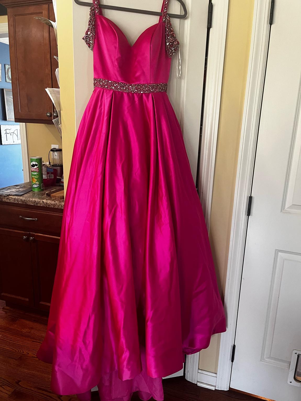 Sherri Hill Size 4 Pink A-line Dress on Queenly