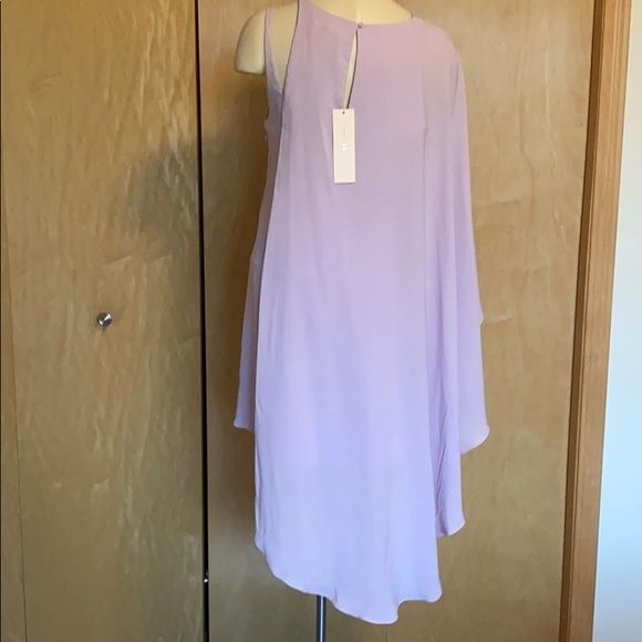 Halston Heritage Size 4 Purple Cocktail Dress on Queenly