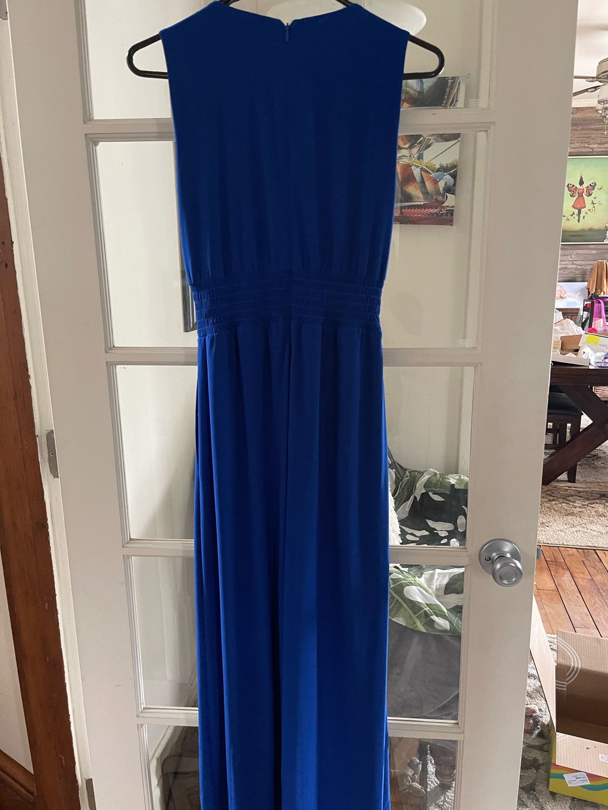 Vince Camuto Size 2 Blue Formal Jumpsuit on Queenly