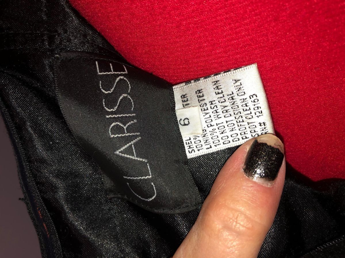 Clarisse Size 6 Strapless Black Cocktail Dress on Queenly
