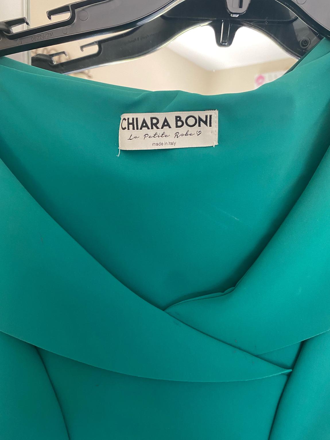 Chiara boni la petite robe made in Italy Size 4 Prom Long Sleeve Turquoise Green Mermaid Dress on Queenly